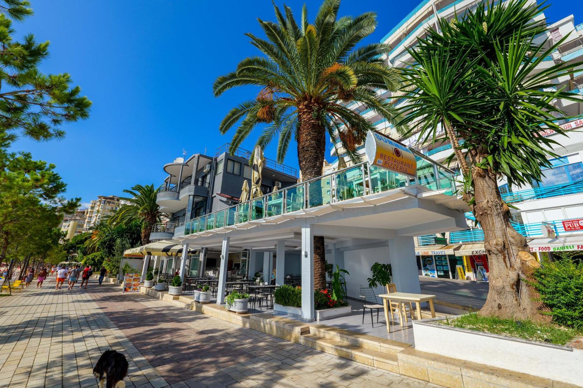Hotel Summer Sarandë Esterno foto