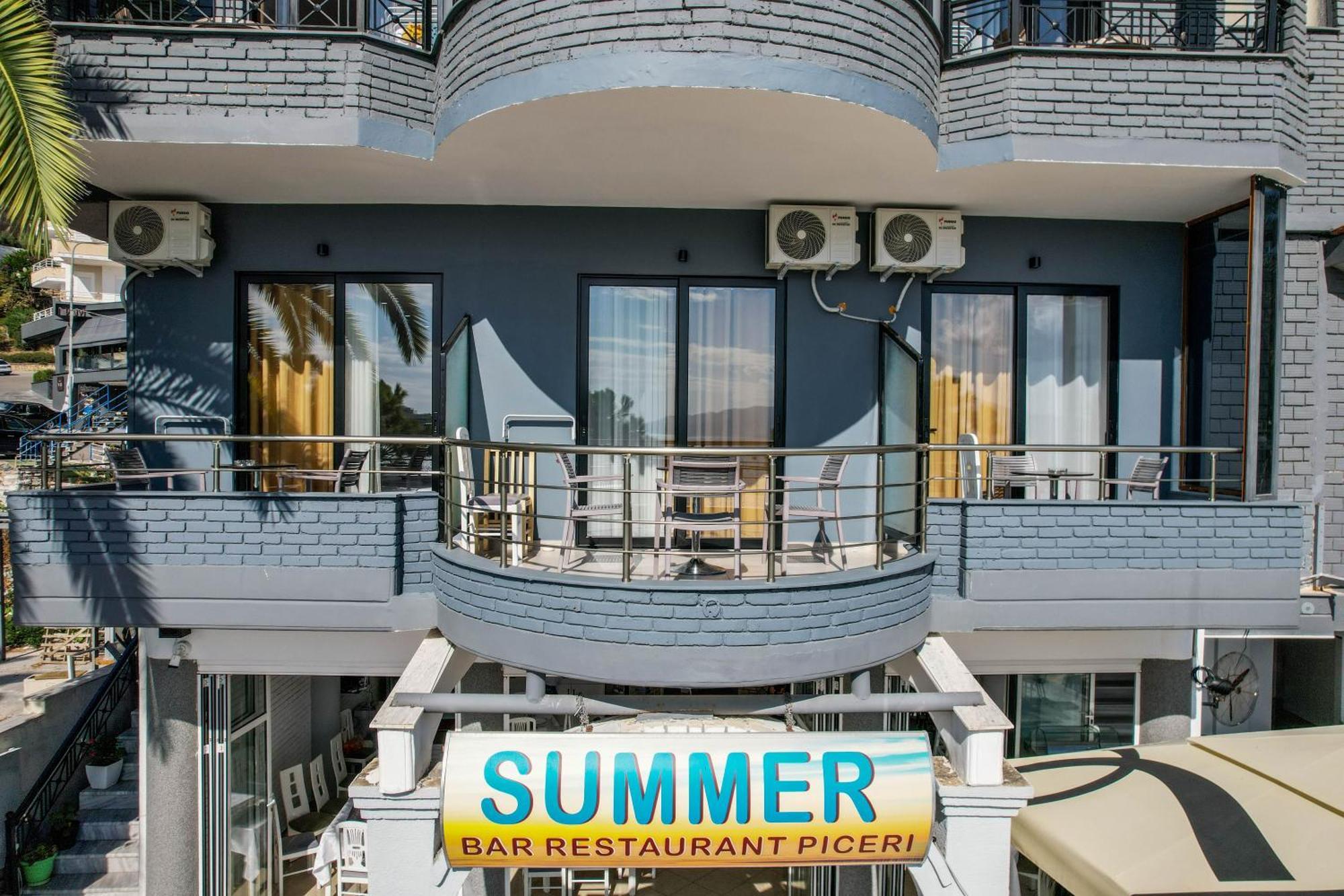Hotel Summer Sarandë Esterno foto